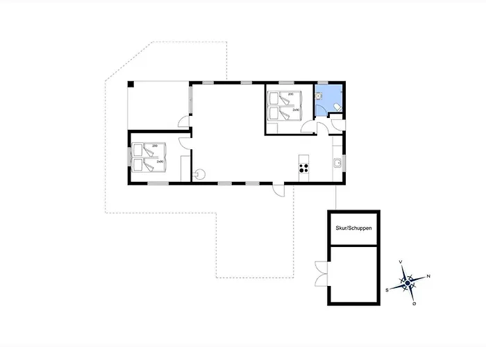 2550-romo-p-s-carlsvej-12 Сasa de vacaciones Tagholm